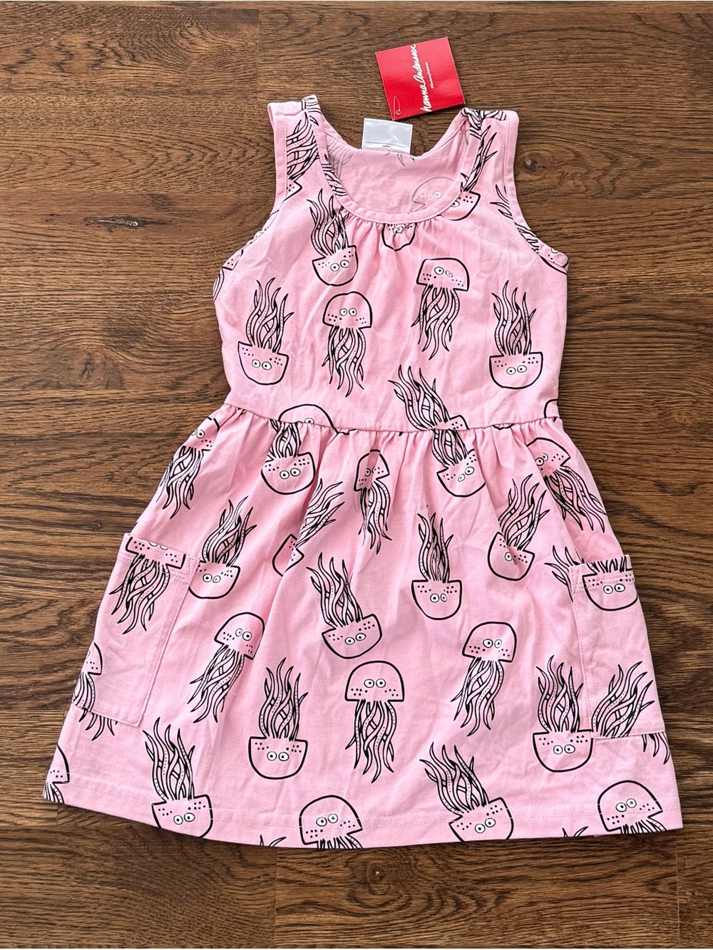 Hanna Andersson Pink Jumping Jellyfish Dress New With Tags